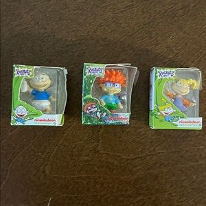 Mini Rugrats Posable Figures (3)